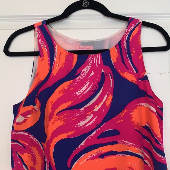 Lilly Pulitzer Jackie Shift Dress in Plume Bloom - Picture 6 of 8